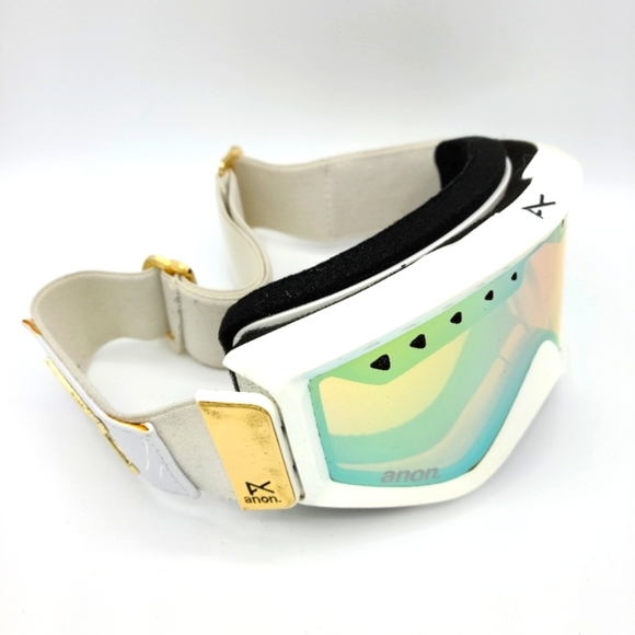 Anon Goggles / OS / White / Gold - Picture 4 of 5